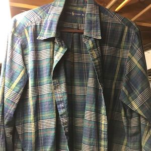 Ralph Lauren Men’s Flannel Long Sleeve Shirt